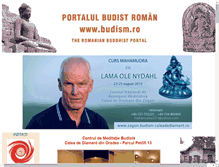 Tablet Screenshot of budism.ro